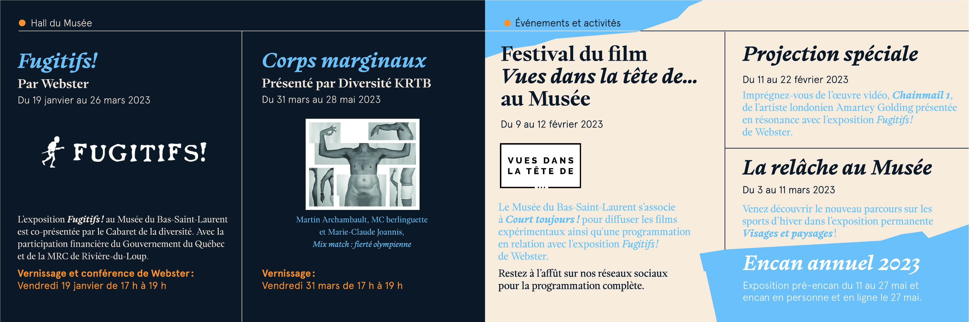 Programmation hiver-printemps 2023