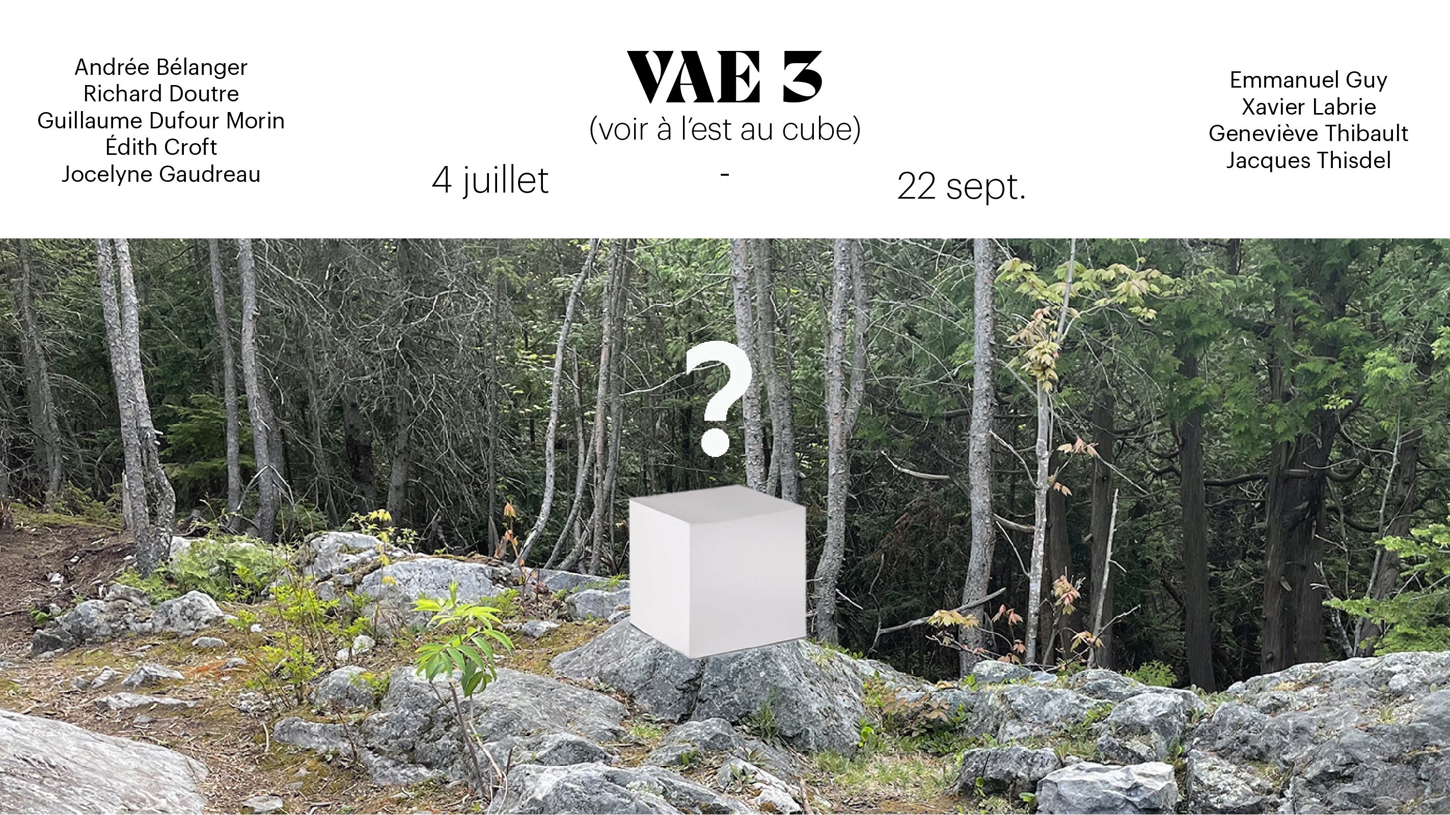 VOIR À l'EST