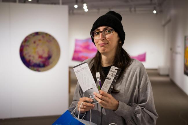 Marie-Soleil Jean, responsable du projet Un Musée à ma fenêtre