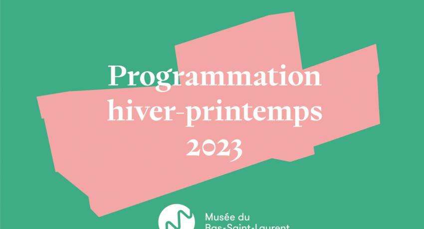 Programmation hiver-printemps 2023