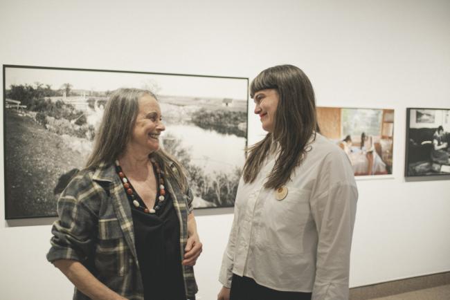 Raymonde April et Oriane A.- Van Coppenolle. Crédit: JHA Photographie